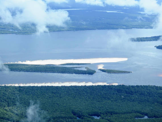 floresta amazônica lugar de pesca na Amazônia