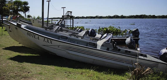 voadeiras para pescaria no pantanal